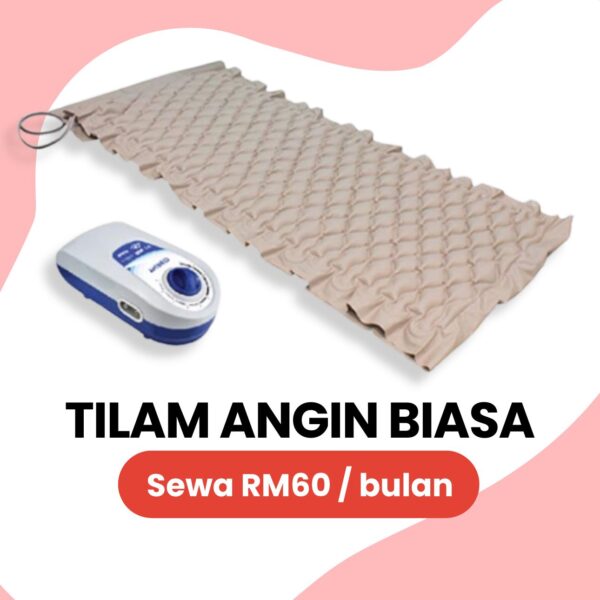 Sewa Tilam Angin Biasa (Ripple Mattress)
